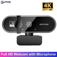 Premium 4K Streaming Webcam with Autofocus