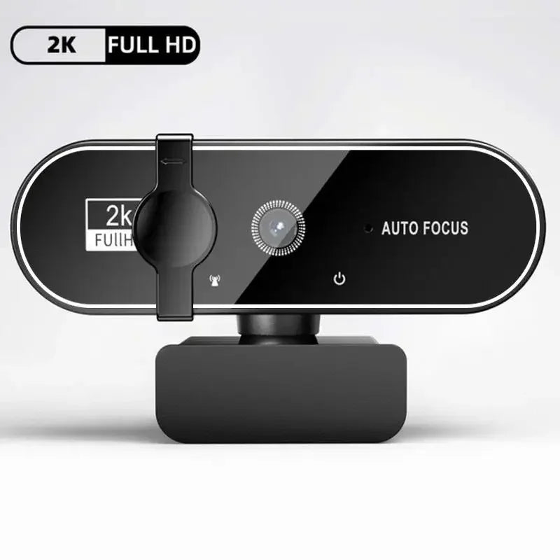 Premium 4K Streaming Webcam with Autofocus