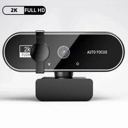 Premium 4K Streaming Webcam with Autofocus