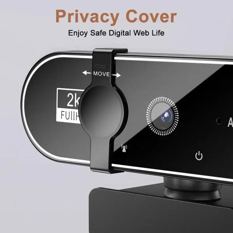 Premium 4K Streaming Webcam with Autofocus