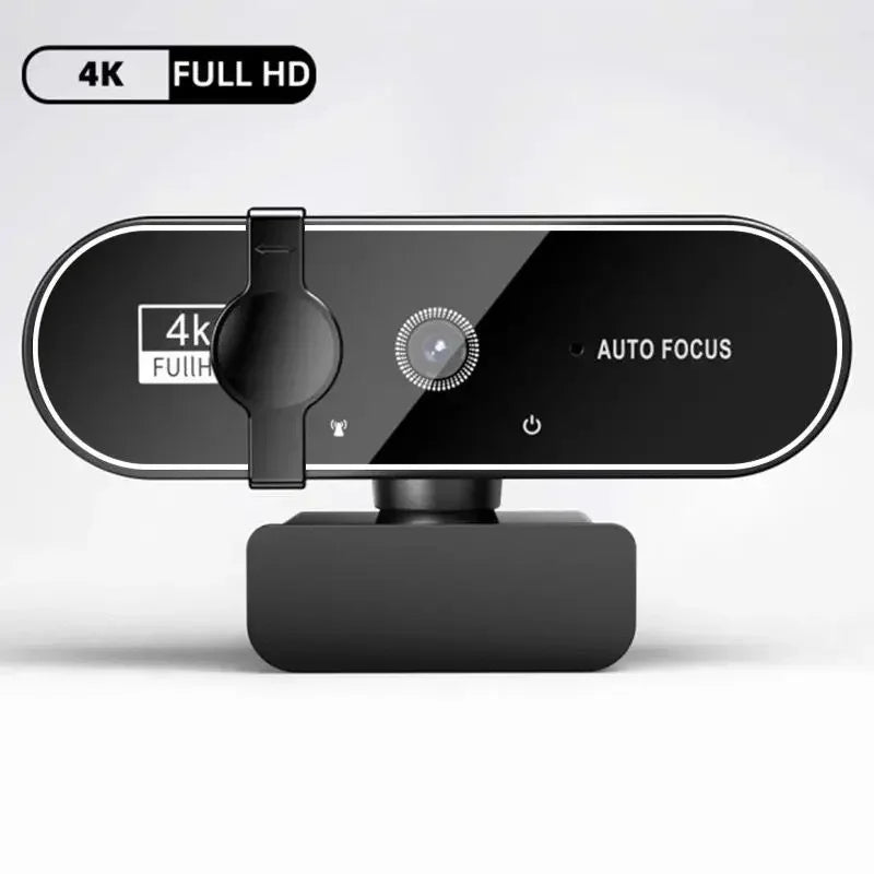 Premium 4K Streaming Webcam with Autofocus