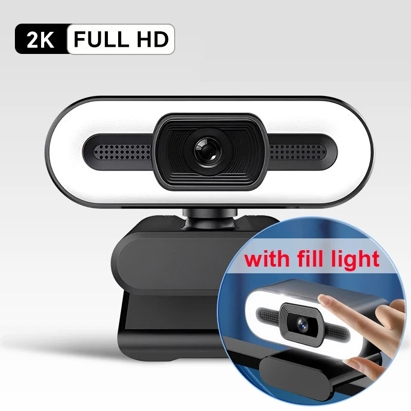 Premium 4K Streaming Webcam with Autofocus